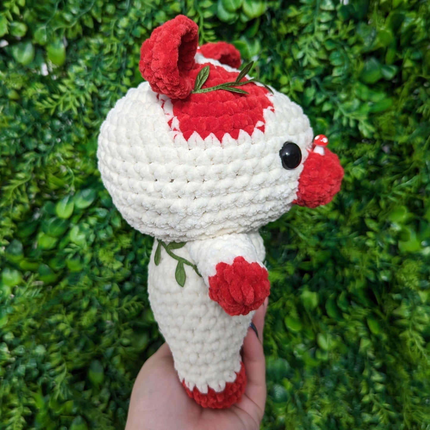 Mushroom Ivy Cow Crochet Plushie [Archived]