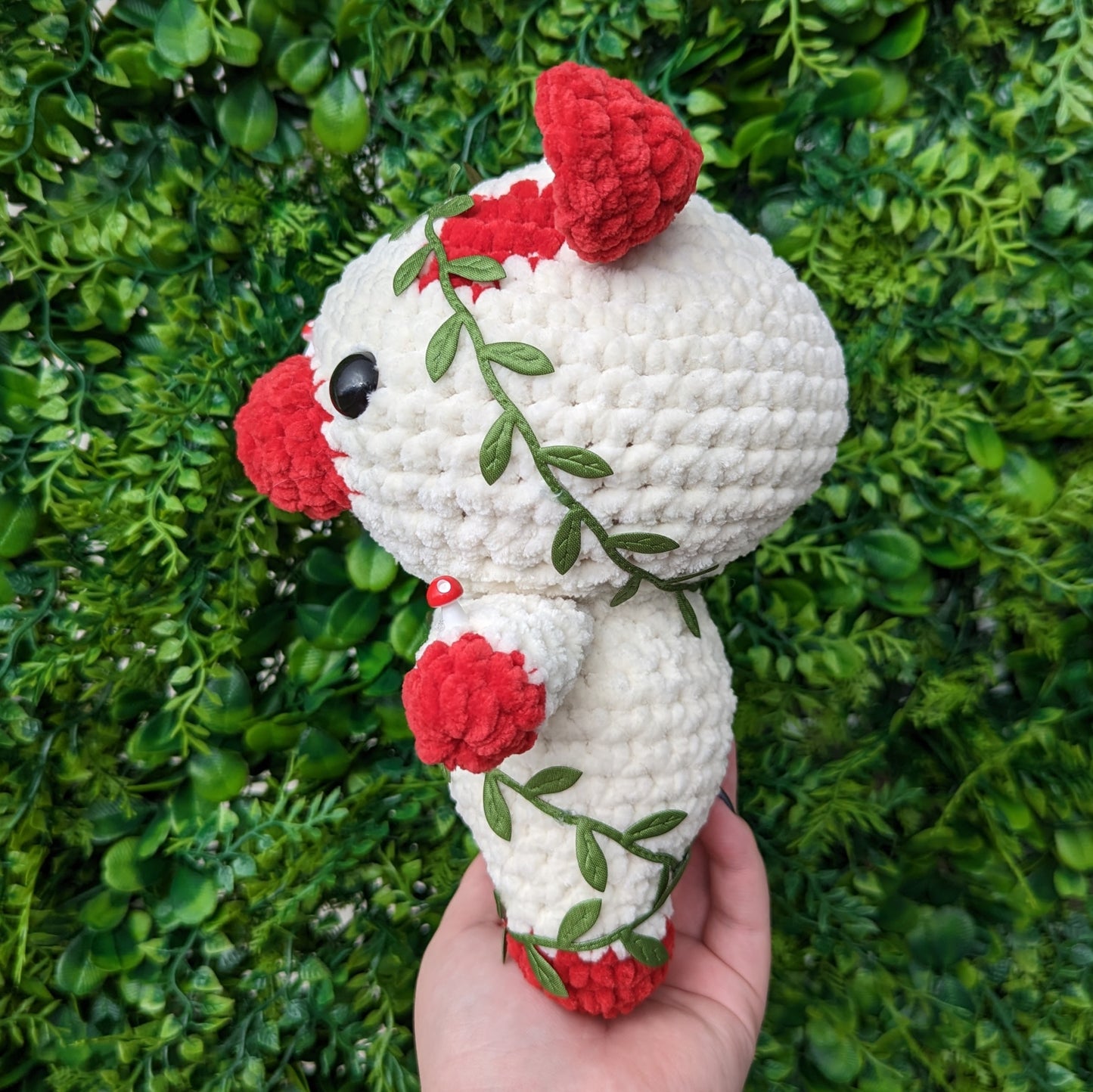 Mushroom Ivy Cow Crochet Plushie [Archived]