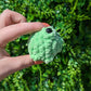 Pocket Frog Crochet Plush Keychain