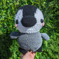 Jumbo Fuzzy Baby Penguin Chick Crochet Plushie