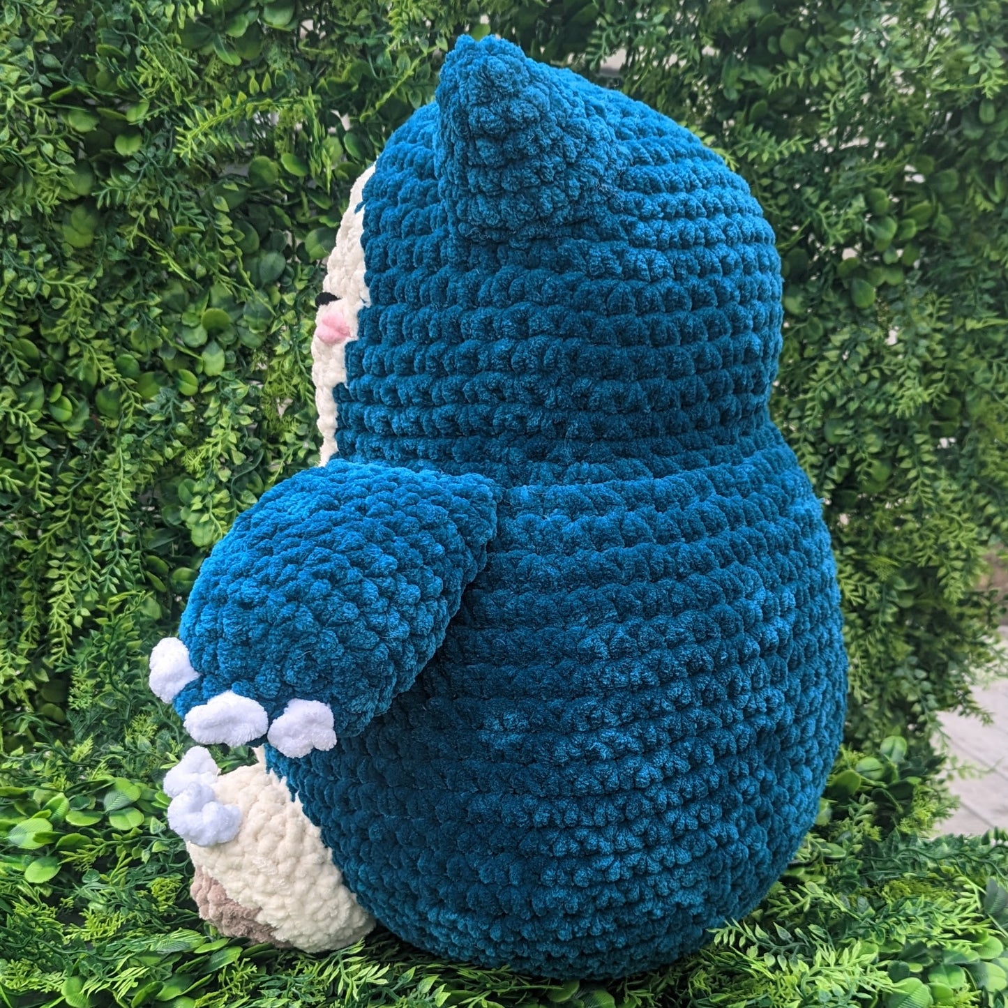 Giant Snoring Sleepy Monster Crochet Plushie [Archived]