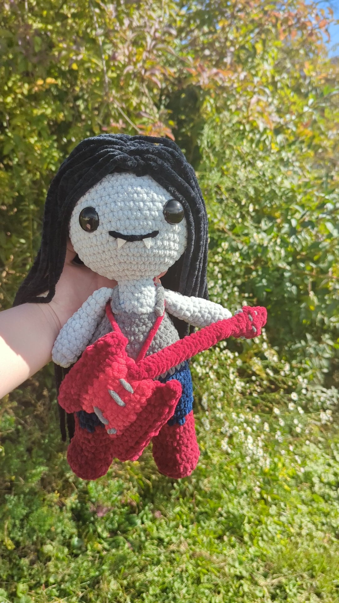 MADE TO ORDER Jumbo Vampire Adventurer Queen Crochet Plushie