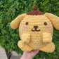 Jumbo Kawaii Japanese Yellow Chubby Dog Crochet Plushie [Archived]