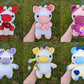 Spring Flower Cows Crochet Plushie [Archived]