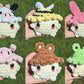 Mushroom Chonky Bois Bucket Hat Crochet Plushie [Archived]