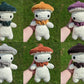 Earth-Toned Mushroom Crochet Plushie